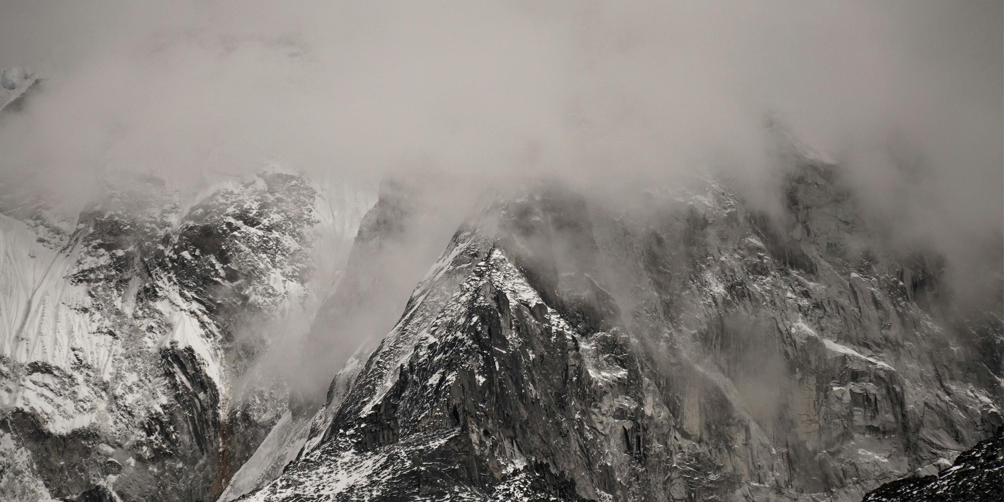 Cropped scenic view of the Himalayan mountains which is the source of True Origin pure Himalayan shilajit